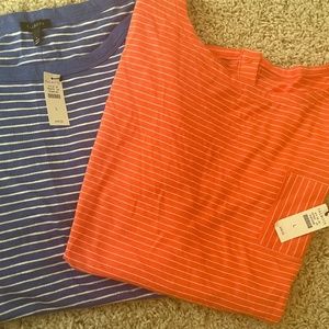 Talbots NWT cotton tshirts- pair